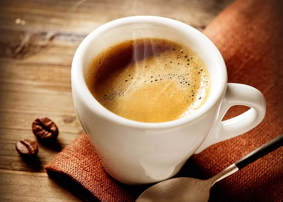 STRONG HOT COFFEE